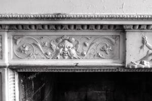 Dining room mantel detail, 1800-05